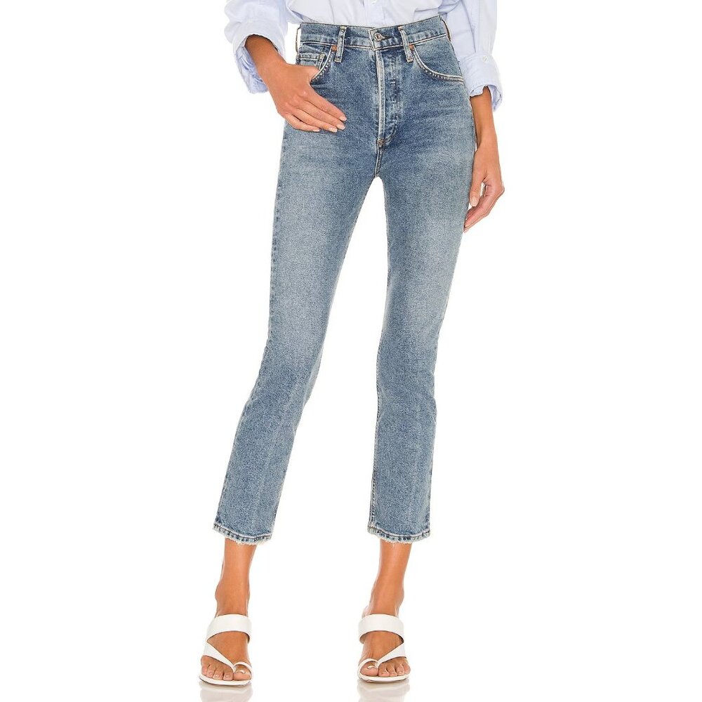 NWT Citizens of Humanity Jolene in Dimple High Rise Straight Jeans 32 $228